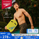 速比濤（Speedo）【汪順同款】泳鏡云感2.0柔韌舒適游泳訓練鍍膜泳鏡通用 橘/灰