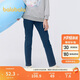 巴拉巴拉女童牛仔褲2025春裝兒童小腳褲子中大童時(shí)尚繡花長(cháng)褲209125108005