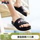 FILA 斐樂(lè )官方DRIFTER男鞋復古拖鞋2025年涼拖休閑沙灘鞋漂流船