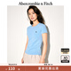 ABERCROMBIE & FITCH【經(jīng)典小麋鹿】女裝25夏季美式百搭圓領(lǐng)短袖T恤KI139-5273 藍色（藏青色小麋鹿） XS (160/84A)