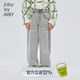 jnby by JNBY江南布衣童裝長(zhǎng)褲香蕉褲牛仔柔軟休閑秋冬男女童兒童1O7E11770 986/牛仔白 120cm