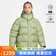 耐克NIKE男子運(yùn)動棉服連帽FILLED PUFFER外套DQ4921-334綠色L