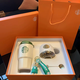 星巴克杯子大容量不銹鋼保溫杯中秋節教師節禮物咖啡杯隨行杯水杯 隨行杯橙色禮盒