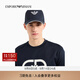 EMPORIO ARMANI/阿瑪尼官方旗艦【禮物】男女情侶款純棉印花出游休閑棒球鴨舌帽 00035-藍(lán)色 均碼