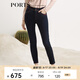 PORTS寶姿女裝 秋冬新品小腳口牛仔長褲SL9P022LZD020 丈青 XS (2)