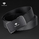戰術(shù)鳥(niǎo)(內穿式)男士自動(dòng)扣帆布腰帶內扣皮帶尼龍布料褲帶加厚軍禮物
