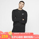 耐克（NIKE）男冬季圓領衛(wèi)衣 加絨保暖 運動休閑BV2663-010黑色XL