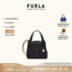 芙拉（FURLA）[秋冬新品]PRIMROSE牛皮女士迷你小托特包手提包輕便休閑斜挎包 黑色