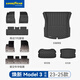 固特異（Goodyear）tpe汽車(chē)腳墊適用于特斯拉Model3煥新版配件裝飾年華毯套裝九件套