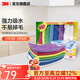 3M彩色進(jìn)口纖維廚房抹布 居家專用抹布 擦地清潔洗碗布 強(qiáng)吸水不掉毛8片裝cbg
