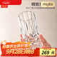 RCR意大利進口水晶玻璃杯水杯高檔高顏值泡茶杯透明大容量350ml*6只