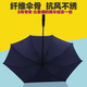 加大雙人長柄晴雨傘廣告雨傘定制商業(yè)雨傘禮品傘免費印字定制LOGO 墨綠色（直柄） 8骨