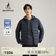 beanpole90%鵝絨 濱波秋冬男士商務(wù)優(yōu)雅輕薄羽絨休閑羽絨服 藏青色 L 180/96A