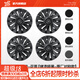 YZ適用特斯拉 Model Y輪轂蓋旋風(fēng)19寸車(chē)輪圈保護罩改裝配件 老款MY大渦輪輪轂蓋-對稱(chēng)款啞黑