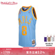 MITCHELL & NESS復(fù)古球衣AU球員版NBA湖人隊(duì)科比籃球服運(yùn)動(dòng)背心 科比布萊恩特01-02賽季 S