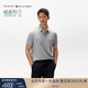 Tommy Hilfiger【輕柔感】夏季男裝珠地網(wǎng)眼商務(wù)休閑短袖T恤翻領(lǐng)POLOJA568
