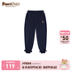 PawinPaw卡通小熊童裝春季女童褲子休閑衛(wèi)褲兒童長褲 Navy藏青色/59 140 cm