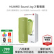 華為Sound Joy 2代藍牙智能音箱二代便攜式藍牙音響電腦桌面戶(hù)外音箱音炮語(yǔ)音AI小藝立體聲超長(cháng)續航 智能版丨向新綠【咨詢(xún)領(lǐng)大額券】 26H強勁續航，40W超級快充