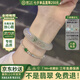 卿門(mén)子“澄藍如練”高端緬甸翡翠玉手鐲子女款冰種油青飄花真玉正品處理 “澄藍如練”翡翠手鐲 58-59mm(贈精美禮品+高端禮盒)
