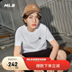 MLB短袖T恤男女百搭休閑經(jīng)典純色圓領(lǐng)25新款3ATSB0153-50WHS-M