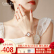 Colevkie四葉草女生手表女士品牌新款手鏈表輕奢小眾七夕情人節(jié)禮物送女友