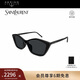 Saint Laurent[新款]圣羅蘭YSL太陽(yáng)鏡男女個(gè)性貓眼全框墨鏡禮物SL 775/F-001