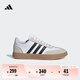 adidas「T頭鞋」GRADAS休閑網(wǎng)球文化板鞋男女阿迪達(dá)斯官方輕運(yùn)動 白色/卡其色/黑色 42.5