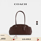 蔻馳（COACH）【七夕禮物】女士EMPIRE CARRYALL 34號(hào)手袋牛皮革手提包單肩包 B4/楓樹(shù)棕色（新版）