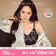 維多利亞的秘密 楊冪同款 夏季薄款內(nèi)衣女果凍條反重力無(wú)痕涼感文胸PRO微聚攏MAX 3T0T黑色銀絲-光面花紋 11214343 S ：PRO雙排扣（70C/70D/75A/75B