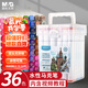 晨光（M&G）文具36色水性馬克筆安全雙頭方桿水彩筆記號熒光筆 學(xué)生美術(shù)兒童繪畫(huà) 女孩生日開(kāi)學(xué)禮物 APMV1431
