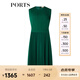 PORTS寶姿春夏新品女裝優(yōu)雅無袖連衣裙LM8D172KCP002 SYCAMORE XS (2)