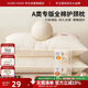 紅豆A類全棉枕頭護(hù)頸枕芯成人深度睡眠酒店枕頭芯48*74cm單邊低枕一只