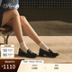 73Hours難哄章若楠同款女鞋風(fēng)笛樂(lè )章25春夏新款厚底牛皮英倫樂(lè )福鞋小皮鞋 黑色 【章若楠/關(guān)曉彤/趙今麥同款】 36