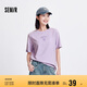森馬大力水手聯(lián)名短袖T恤女圖案夏季寬松做舊復古風(fēng)101324100062