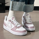 耐克（NIKE）女鞋 2025新款秋季大童鞋運動(dòng)鞋時(shí)尚潮流休閑鞋輕便舒適透氣板鞋 香草芋泥紫-134   38.5