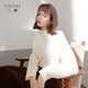 三彩2025冬季新款純色毛衣半高領(lǐng)針織衫插肩袖寬松毛衫簡(jiǎn)約M 奶白色預售[付款15天內]發(fā) M 160/84A