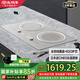 尚朋堂 電磁爐雙灶嵌入式電磁灶一電一陶雙頭電磁爐家用臺式電爐灶套裝3500W大功率電陶爐雙灶猛火灶 【新上市】二級能效+NEG面板+3500W猛火