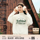 森馬（Semir）[商場(chǎng)同款]女oversize發(fā)熱抗菌2024冬季繡花抓絨上衣101724116004