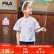 FILA KIDSx原田治聯(lián)名系列斐樂(lè )兒童T恤2025年夏季女小童上衣