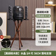 卡銳聯(lián)適用哈曼卡頓水晶4代音響支架水晶5代加厚托盤(pán)防滑實(shí)木琉璃2/3/4代音箱支架落地支架低音避震減震 水晶4/5代黑胡桃木56CM【不含音響】贈防塵罩