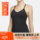 耐克NIKE女子運動內衣INDY BRA TANK緊身內衣DX0031-010黑M