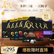 L'OR法國進(jìn)口咖啡膠囊 阿拉比卡豆 意式黑咖 鋁制5.2g*8盒共100粒