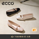 愛步（ECCO）芭蕾舞鞋女 25年倪妮同款時(shí)尚百搭瑪麗珍淺口單鞋 舞悅234303 HL 石灰色23430301378 36