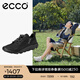 愛(ài)步（ECCO）網(wǎng)面鞋女 夏季簡(jiǎn)約低幫戶外運(yùn)動(dòng)鞋日常休閑跑步鞋 驅(qū)動(dòng)820263 黑色82026351052 37 （偏小，建議選大一碼）