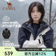 駱駝（CAMEL）羽絨服沖鋒衣男女三合一外套防風(fēng)保暖加絨加厚登山服 AA22265453B