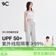 VVC防曬褲闊腿褲女春秋夏季薄款空氣垂感休閑褲子 淺灰色 