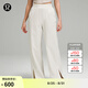 lululemon丨Stretch Woven 女士高腰闊腿褲 LW5FTCA 骨白 XL