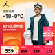 NIKE耐克AJ童裝男童羽絨服三防面料【80%含絨量】冬季兒童外套 深青色【80%含絨量】 160 /80 【建議身高158-170cm】