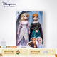 迪士尼（Disney）冰雪奇緣唱歌娃娃艾莎安娜公主玩偶女孩玩具兒童生日禮物禮盒 冰雪奇緣2加冕版