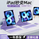 酷盟ipad鍵盤(pán)鼠標套裝2026新款ipad11/12/10鍵盤(pán)Air8/7/6鍵盤(pán)保護套pro11/13英寸保護殼帶筆槽磁吸藍牙 熏衣紫【磁吸藍牙鍵盤(pán)+可拆卸保護套+鼠標】 ipad7/8/9【10